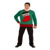 Forum Novelties Adult Stocking Ugly Christmas Sweater, Naughty, Medium view 1