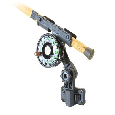 Folbe Fly Rod Holder with Auto-Locking Side Mount