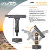 Folbe Fly Rod Holder with Auto-Locking Side Mount view 4
