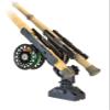 Folbe Double Storage Fly Rod Holder/Rack with Pedestal Mount view 1