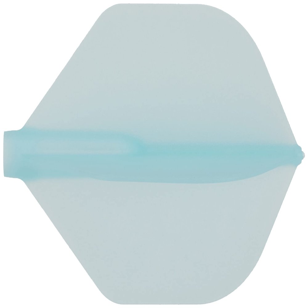 Cosmo Darts Fit Flights - 6 Pack Rocket Flights (Light Blue)