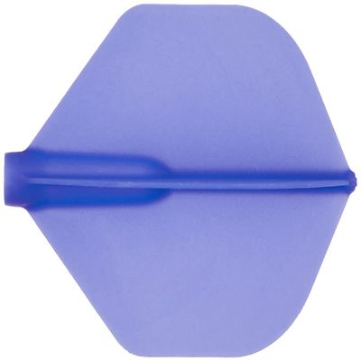 Cosmo Darts Fit Flights - 6 Pack Rocket Flights (Dark Blue)