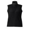 Ash City Ladies Journey Core 365 Fleece Vest (X-Small, Black) view 1