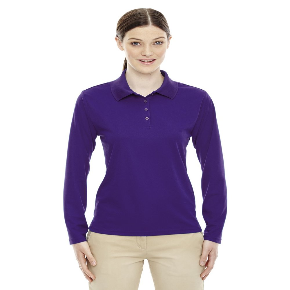 Ash City Ladies Pinnacle Core 365 Performance Polo (XX-Large, Campus Purple)