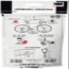CATEYE CA525REFL7 Reflector Kit - Front, Rear Plus Wheel Lights and Reflectors, Cycling, Black view 2