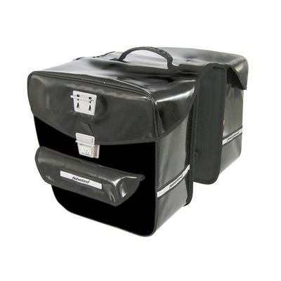 Haberland 2179425500 Double Bag Black, 32 x 34 x 16 cm