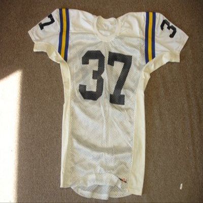 Sports Memorabilia 1980's/90's UCLA Game Used Mesh Football Jersey #37 Miller - Footballs