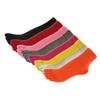 COUVER Black Men's/Women's 5 Finger Toe Socks Ankle, Small (1 Pair) view 2
