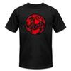 Shotokan Karate Tiger Men's Jersey T-Shirt Black view 1