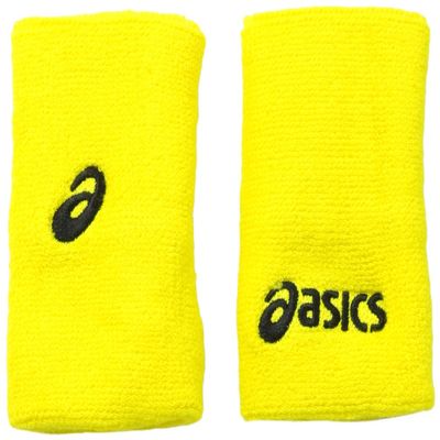 ASICS Deuce Wristband, Blazing Yellow, ALL