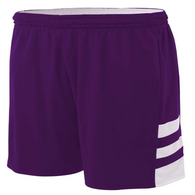 A4 Mens Reversible Speedway Short, XL, Purple/White