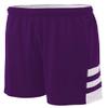 A4 Mens Reversible Speedway Short, XL, Purple/White view 1