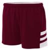 A4 NB5334-MRW Reversible Speedway Shorts, 8"/X-Large, Maroon/White view 1