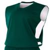 A4 Mens Reversible Speedway Muscle Shirt, Large, Forest/White view 1