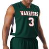 A4 Mens Reversible Speedway Muscle Shirt, Large, Forest/White view 2