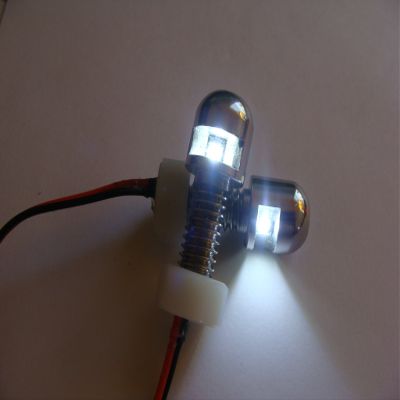 GCD Courtesy Lights Polished Stainless Custom 100% Waterproof Boats WATERCRAFT