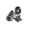 Escape Climbing 100 Pack Screw-in T-Nuts | Durable Steel Hardware for Rock Climbing Holds | Easy Installation with Screws Included view 2