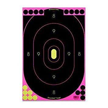 Shoot-N-C Pink 12x18 Silhouette Target 5/PK