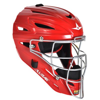 All Star Solid MVP2400 Ultra Cool Youth Baseball Catcher's Helmet