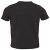 3321 Rabbit Skins Toddlers 4.5 oz. Fine Jersey Tee-Shirt - Black - 2 view 3