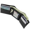 Timberland Men's Leather Trifold Wallet With Id Window, Black (Blix), One Size view 3