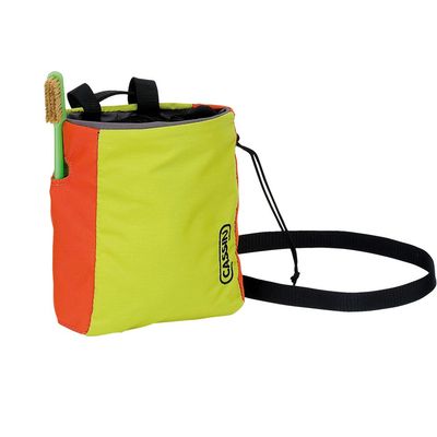 C.A.M.P. Cassin Okone Chalk Bag-Green/Orange