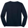 Port & Company Long Sleeve 5.4-oz. 100% Cotton T-Shirt. PC54LS, Navy 2XL view 1