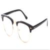 Newbee Fashion - Slim Oval Style Celebrity Fashionista Pattern Temple Reading Glasses by IG view 1