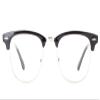 Newbee Fashion - Slim Oval Style Celebrity Fashionista Pattern Temple Reading Glasses by IG view 2