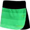 Mizuno Running Women's Jasmyn Sunset Skirt, Black/Columbia, Large view 1