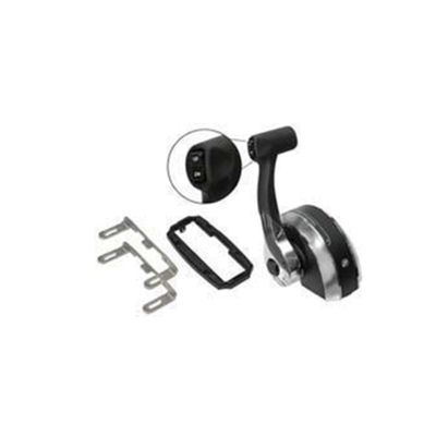 Quicksilver RC-SINGL Outboard Console Remote Control For Salt Water 4 Stroke 9 HP Gasoline Key/Remote Start Transom Mount Mercury/Mariner Outboards 1993+ Force 40+ HP