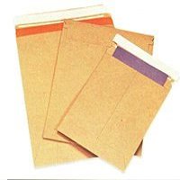 7 x 9" Kraft Self-Seal Stayflats Plus Mailers