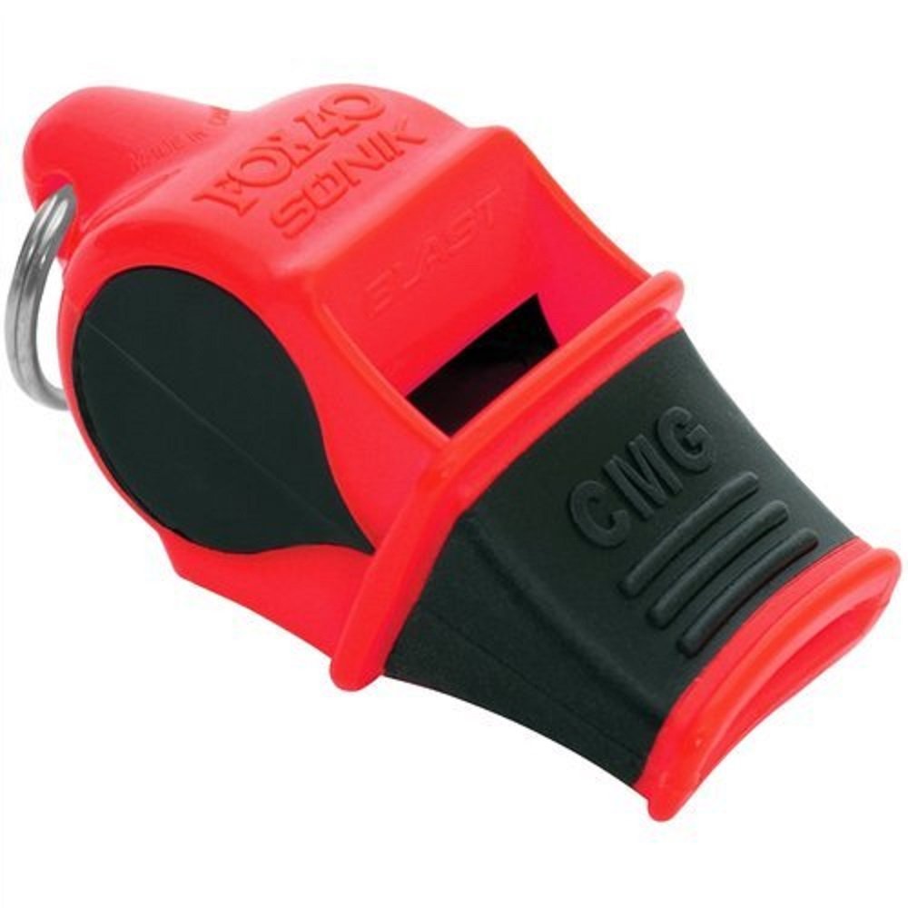 Fox 40 Sonik Blast, Red/Black, (15A7)