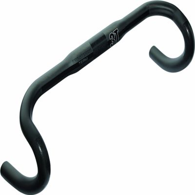 3T Ergoterra Team Stealth Bicycle Handlebar, 44/47cm