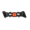 XPEDO Juvee Flat Bicycling Pedals | Nylon Body, Cromoly Spindle, 36 Molded Pins, 90x99x19mm Platform | MTB/BMX/Urban | Black view 3
