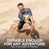 Kanu Surf Men's Mercury Upf 50+ Rashguard, Charcoal, Small view 4