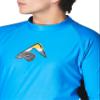 Kanu Surf Men's Mercury Upf 50+ Rashguard, Royal, Large view 2