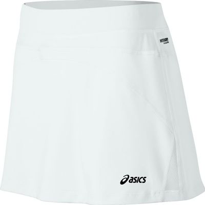 ASICS Women's Racket Skort, Real White, X-Large