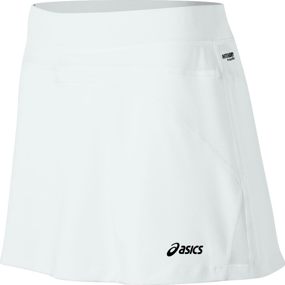 ASICS Women's Racket Skort, Real White, X-Large