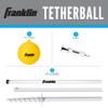 Franklin Sports Recreational Tetherball Set view 2