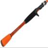 Carrot Stix Wild Wild Orange Casting Fishing Rod W/ Semi Micro Guides ( Medium/Heavy/7-Feet) view 1