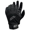 Glacier Glove Unisex Guide Water-Resistant Lightweight Breathable Flexible Adjustable Durable Genuine Leather Palm Hunting Shooting Fishing Safety Glove, Black, X-Large view 1