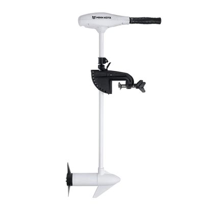 Minn Kota Riptide Transom-Mount Electric Trolling Motor with Telescoping Tiller  Digital Maximizer, 45 Lb. Thrust, 36 in. Shaft, Saltwater