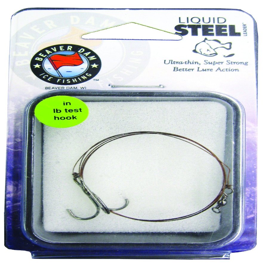 Beaver Dam LL30-TH4 30-Pound Liquid Leader with No.6 Treble