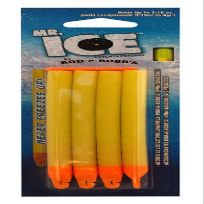 Rod-N-Bobbs MR4YB 4CD Mr Ice Bobber, 4-Inch, Yellow