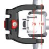 KlickFix E - Handlebar Adaptor - Can Be Combined with Electric Bicycles (e-Bikes) Black Schwarz (Model 0211EBL) Size:One Size mit Schloss view 2