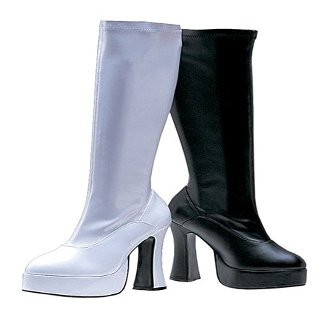 Halloween FX Boot Chacha White Size 10