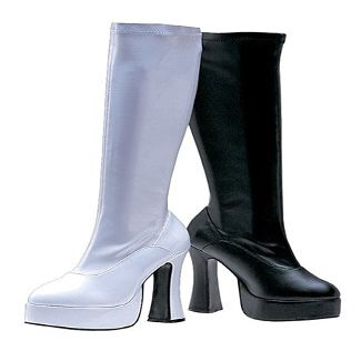 Halloween FX Boot Chacha White Size 7