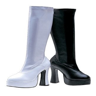 Halloween FX Boot Chacha White Size 7