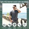 Kanu Surf Mens Swim Shirt with Short Sleeves  UPF 50+ Rash Guard for Men with Quick-Dry Fabric (Small) view 2